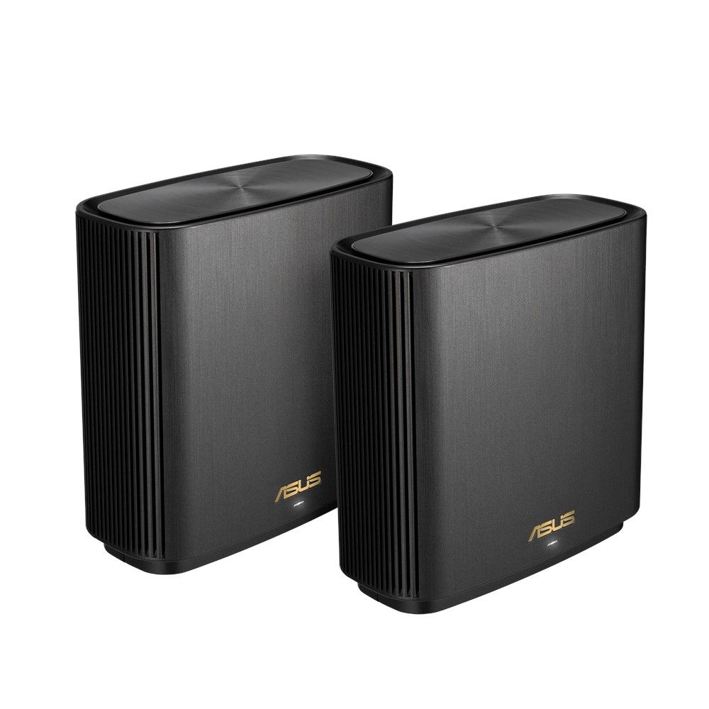 Asus ZenWifi AX (XT8) Whole-Home Tri-Band Mesh WiFi (2 pack) Black