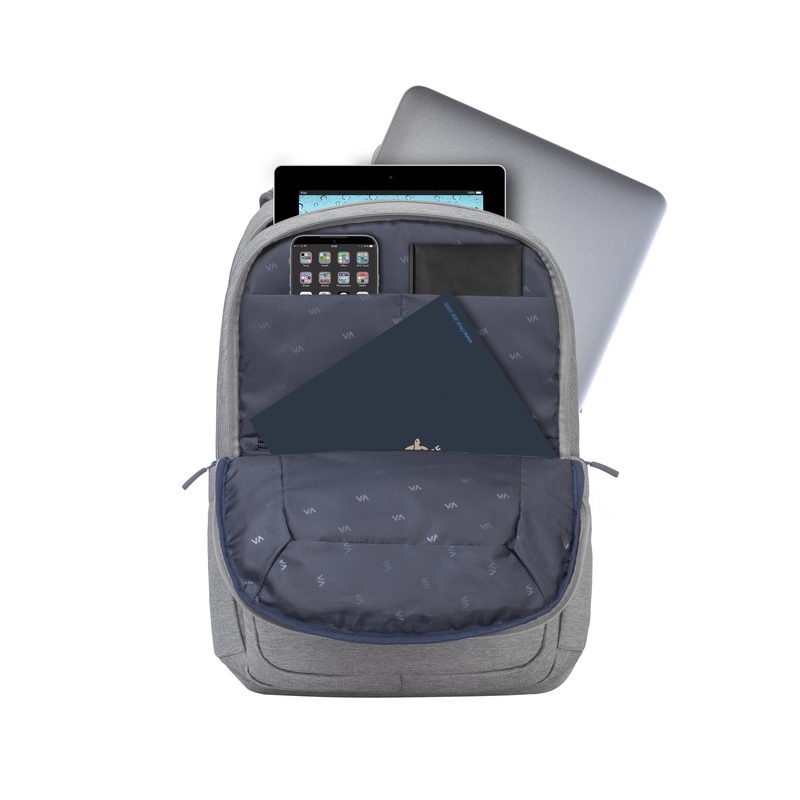 RivaCase 7760 Suzuka Laptop backpack 15,6" Grey