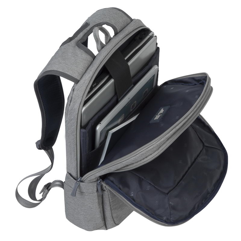 RivaCase 7760 Suzuka Laptop backpack 15,6" Grey