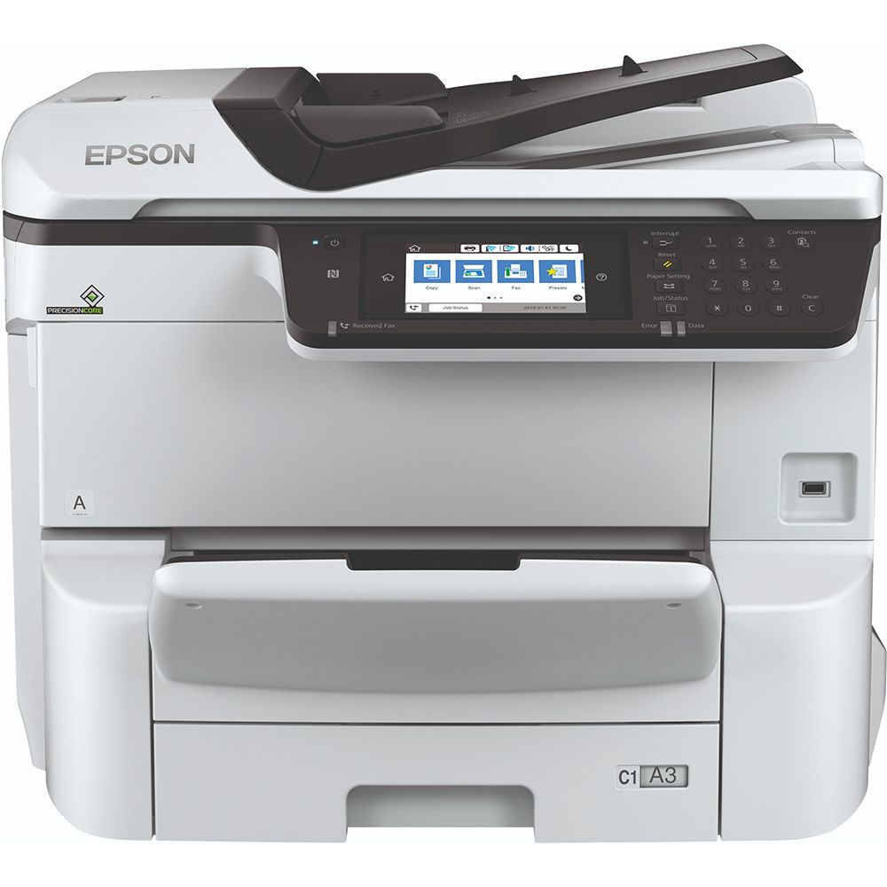 Epson WorkForce Pro WF-C8610DWF wireless tintasugaras nyomtató/másoló/síkágyas scanner/fax A3