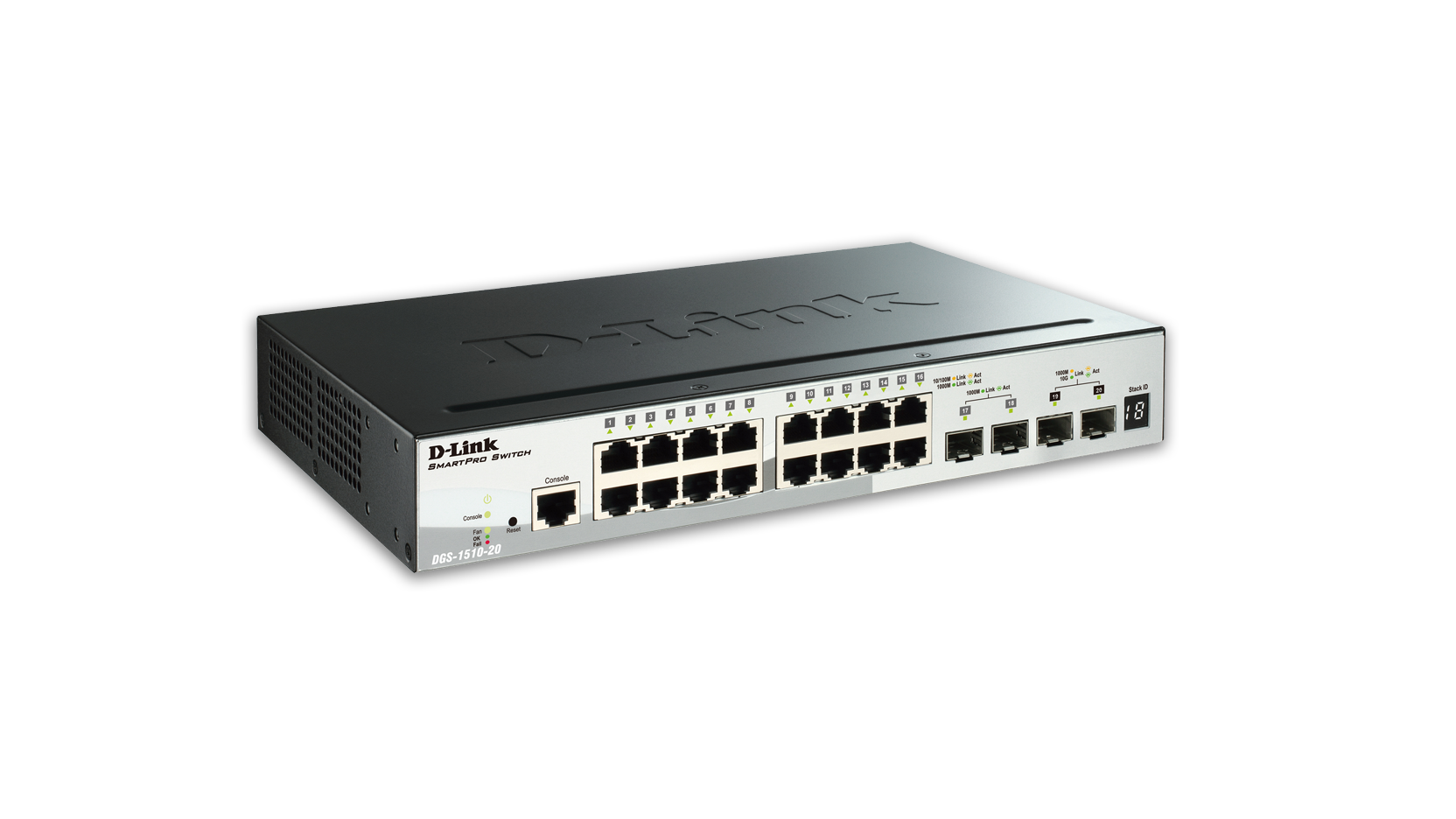 D-Link DGS-1510-20 20 Port Gigabit SmartPro Switch