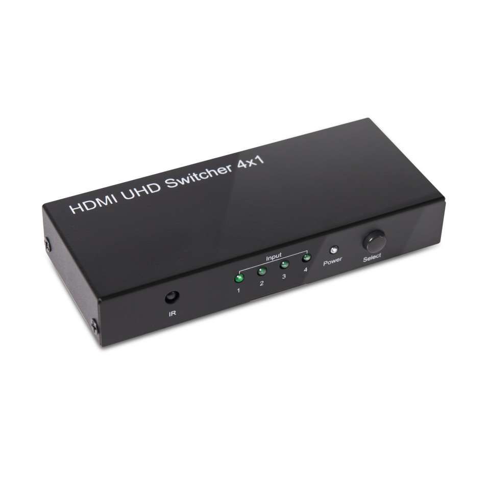 Club3D SenseVision HDMI 2.0 UHD 4 port Switchbox