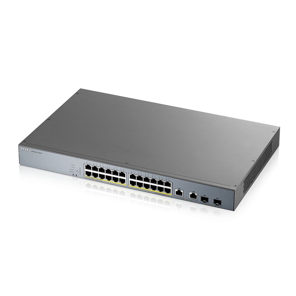 ZyXEL GS1350-18HP 16-port GbE Smart Managed PoE Switch with GbE Uplink