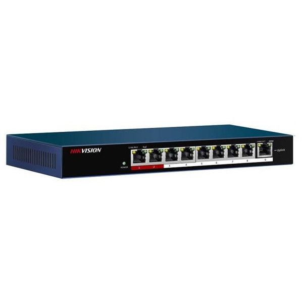 Hikvision DS-3E0109P-E 9 port 100Mbps unmanaged Switch PoE