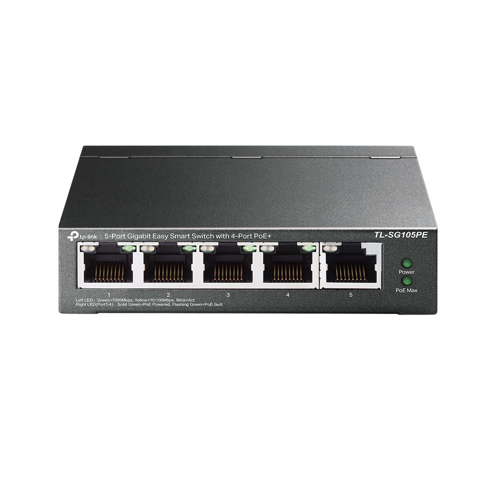 TP-Link TL-SG105PE 5-Port Gigabit Easy Smart Switch