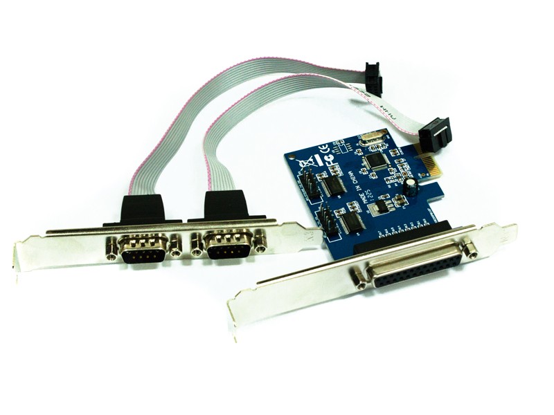 Approx APPPCIE1P2S PCI-E kártya 1 db parallel port + 2 db soros port