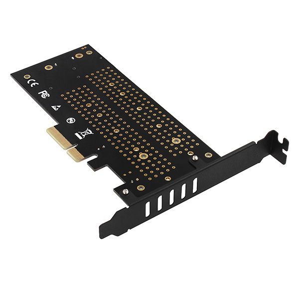 AXAGON PCEM2-DC PCIe NVMe+NGFF M.2 adapter