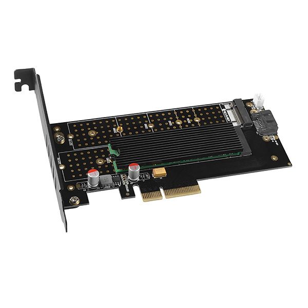 AXAGON PCEM2-DC PCIe NVMe+NGFF M.2 adapter