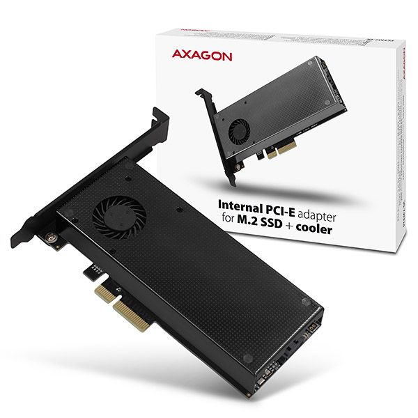 AXAGON PCEM2-DC PCIe NVMe+NGFF M.2 adapter