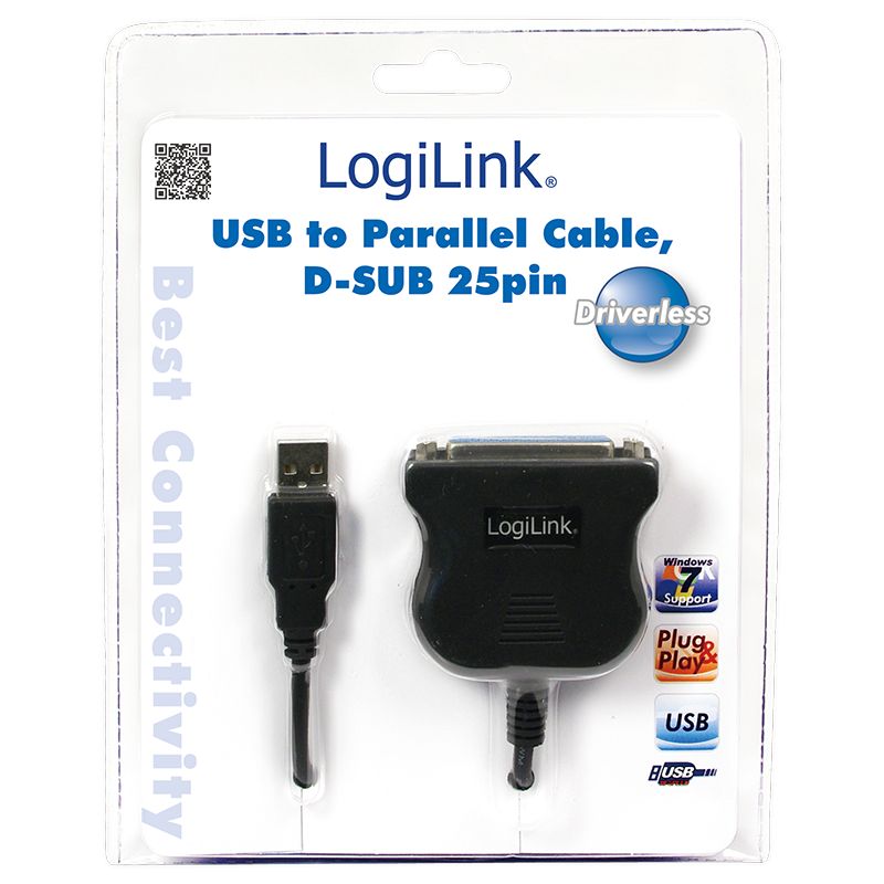 Logilink UA0054A USB to D-SUB 25 cable adapter