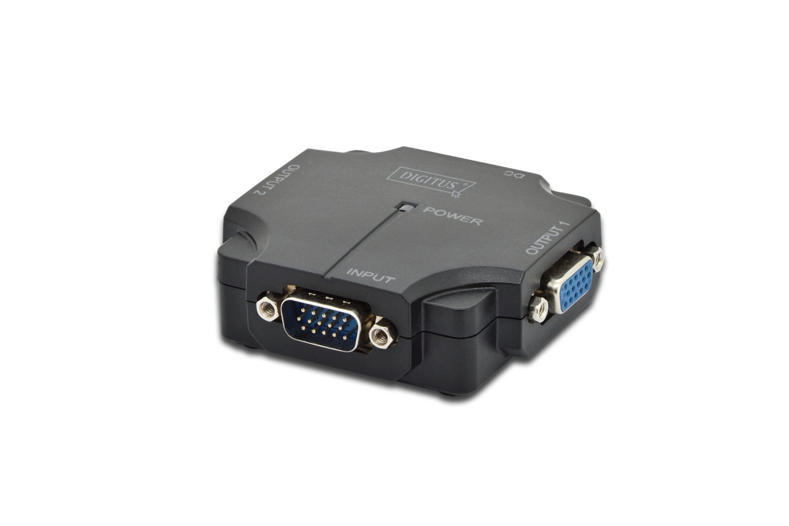 Digitus DIGITUS VGA Splitter, 2port, plastic housing