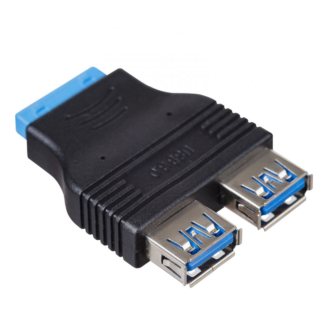 Akyga AK-CA-58 goldpin ATX to 2xUSB Adapter