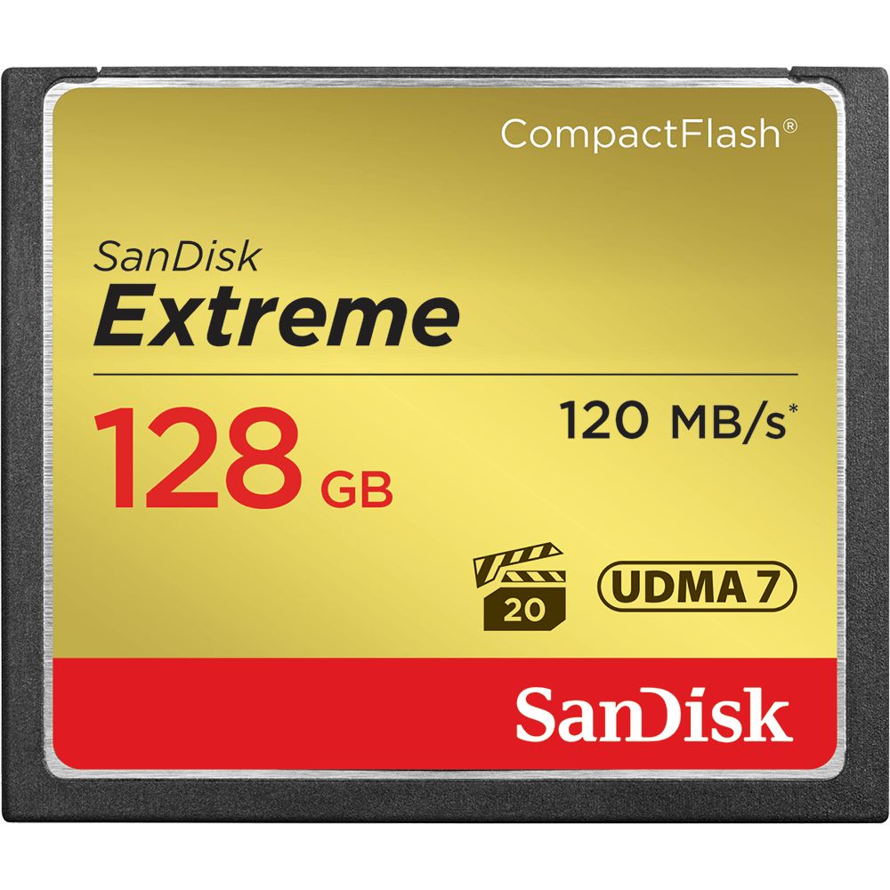 Sandisk 128GB Extreme CompactFlash