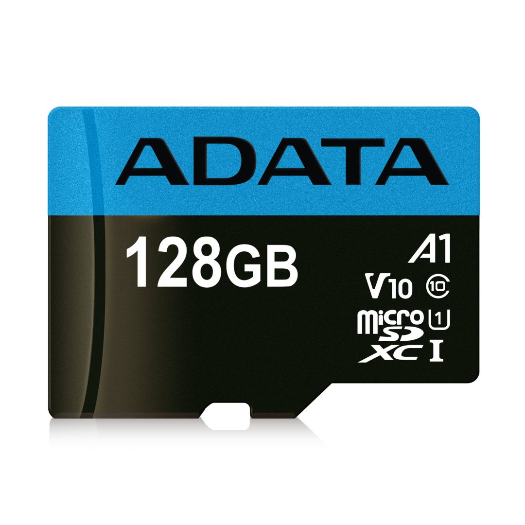 A-Data 128GB microSDXC Premier UHS-I Class10 V10 A1 + adapterrel