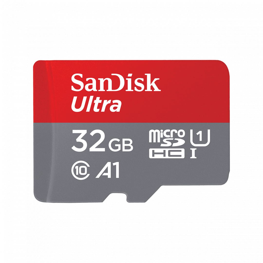 Sandisk 32GB microSDHC Ultra UHS-I A1 (Android) + adapterrel