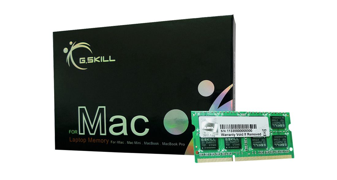 G.SKILL 4GB DDR3 1066MHz for Apple SODIMM