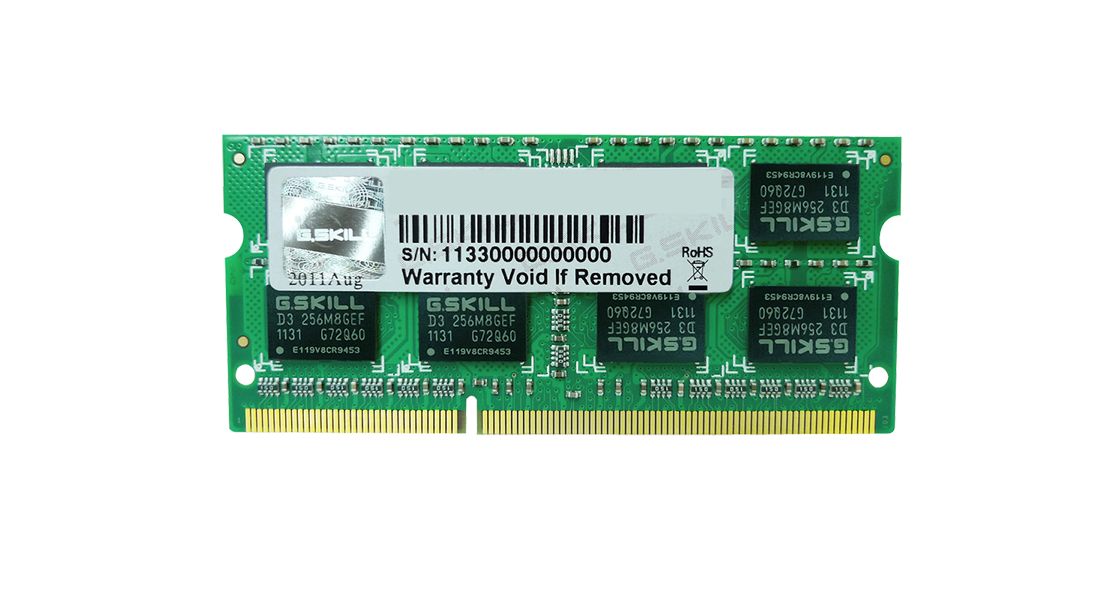 G.SKILL 4GB DDR3 1066MHz for Apple SODIMM