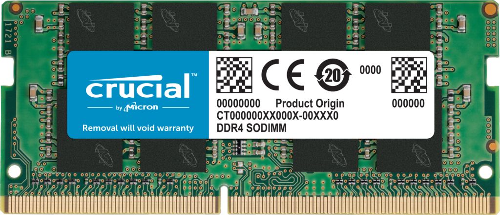 Crucial 16GB DDR4 3200MHz SODIMM