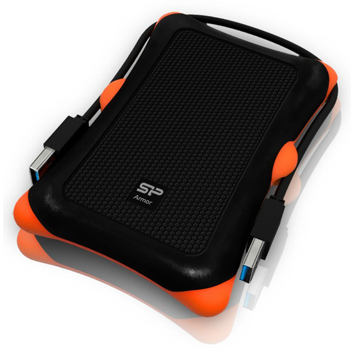 Silicon Power Armor A30 2TB 2,5" USB 3.0 Black/Orange SP020TBPHDA30S3K