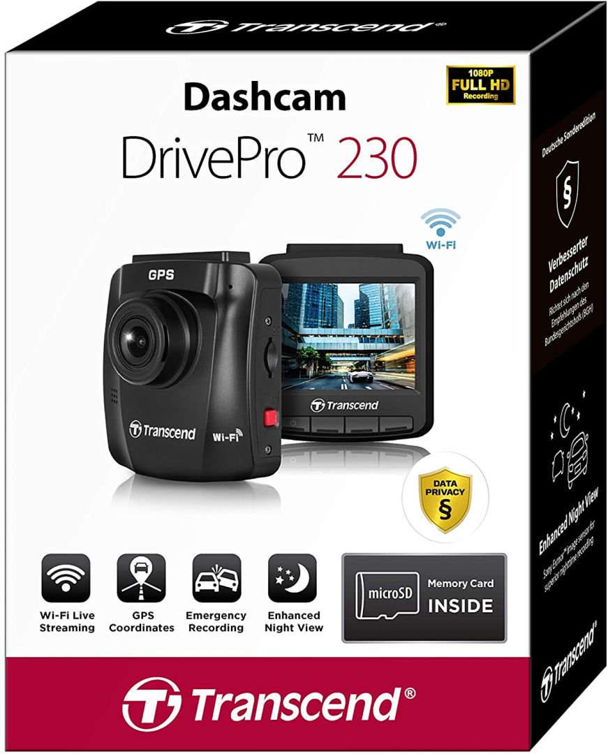 Transcend DrivePro 230Q Data Privacy