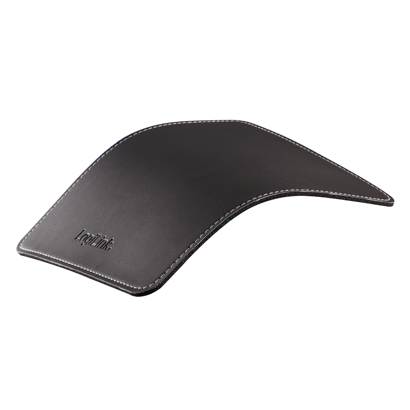 Logilink ID0150 Mousepad in leather design Black