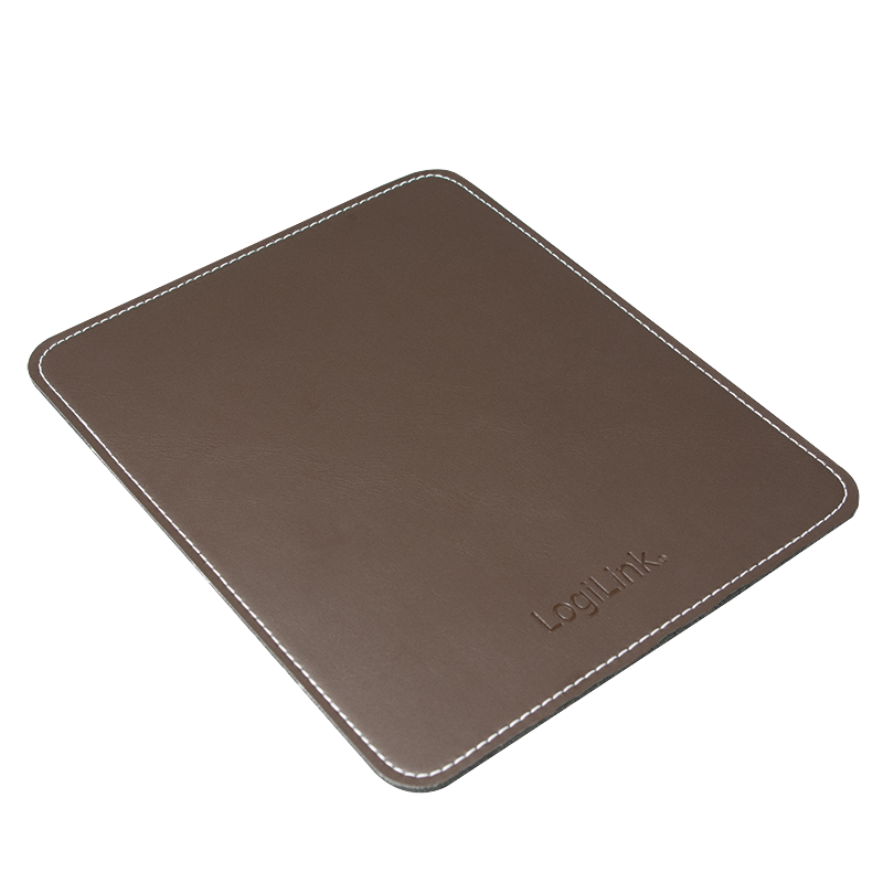 Logilink ID0151 Mousepad in leather design Brown