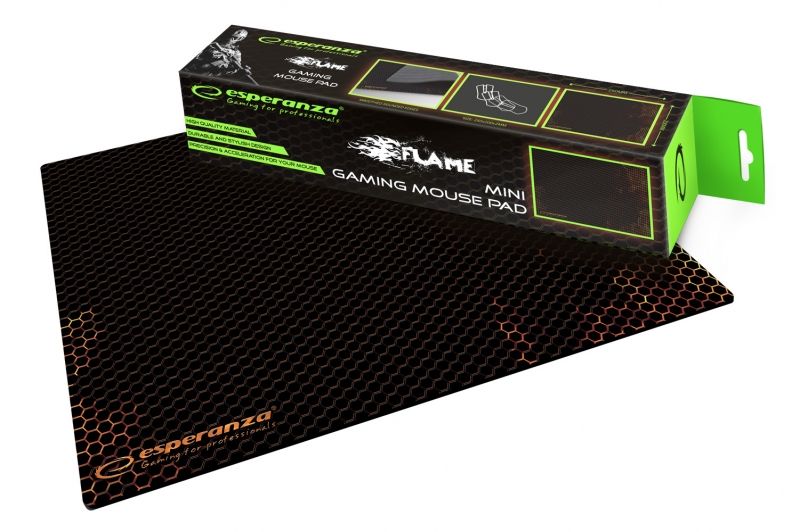 Esperanza Flame mini gaming mousepad