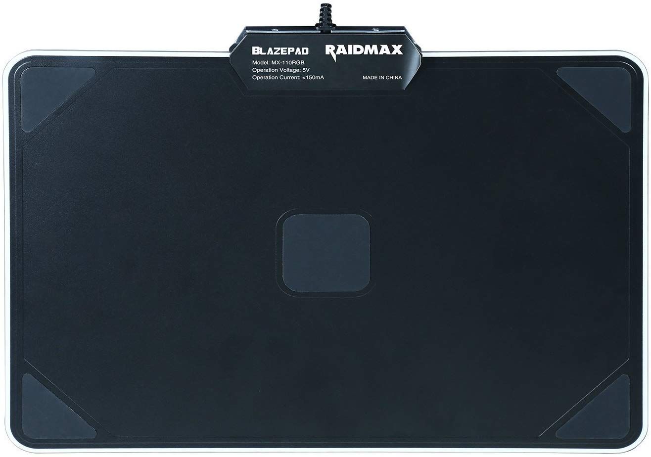 RaidMax Blazepad RGB gamer egérpad