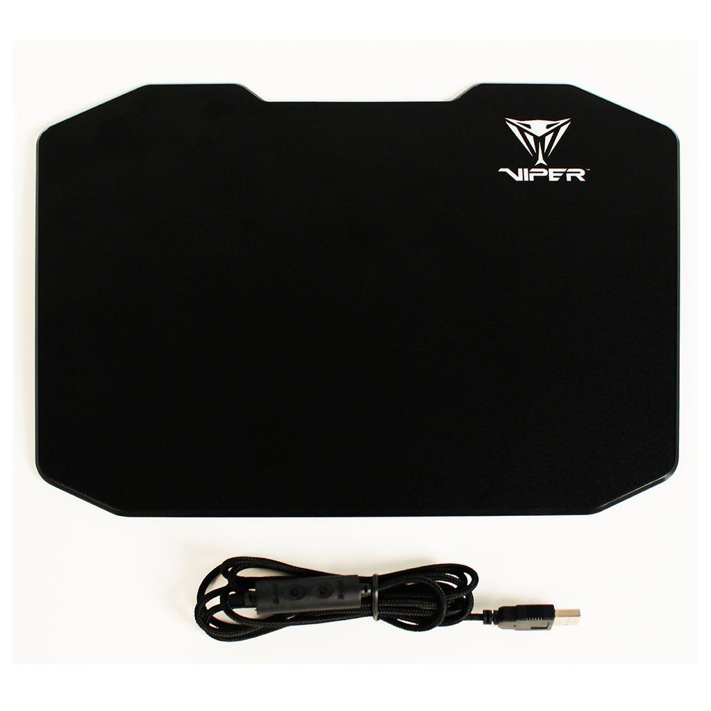 Patriot Viper Gaming LED mousepad Black