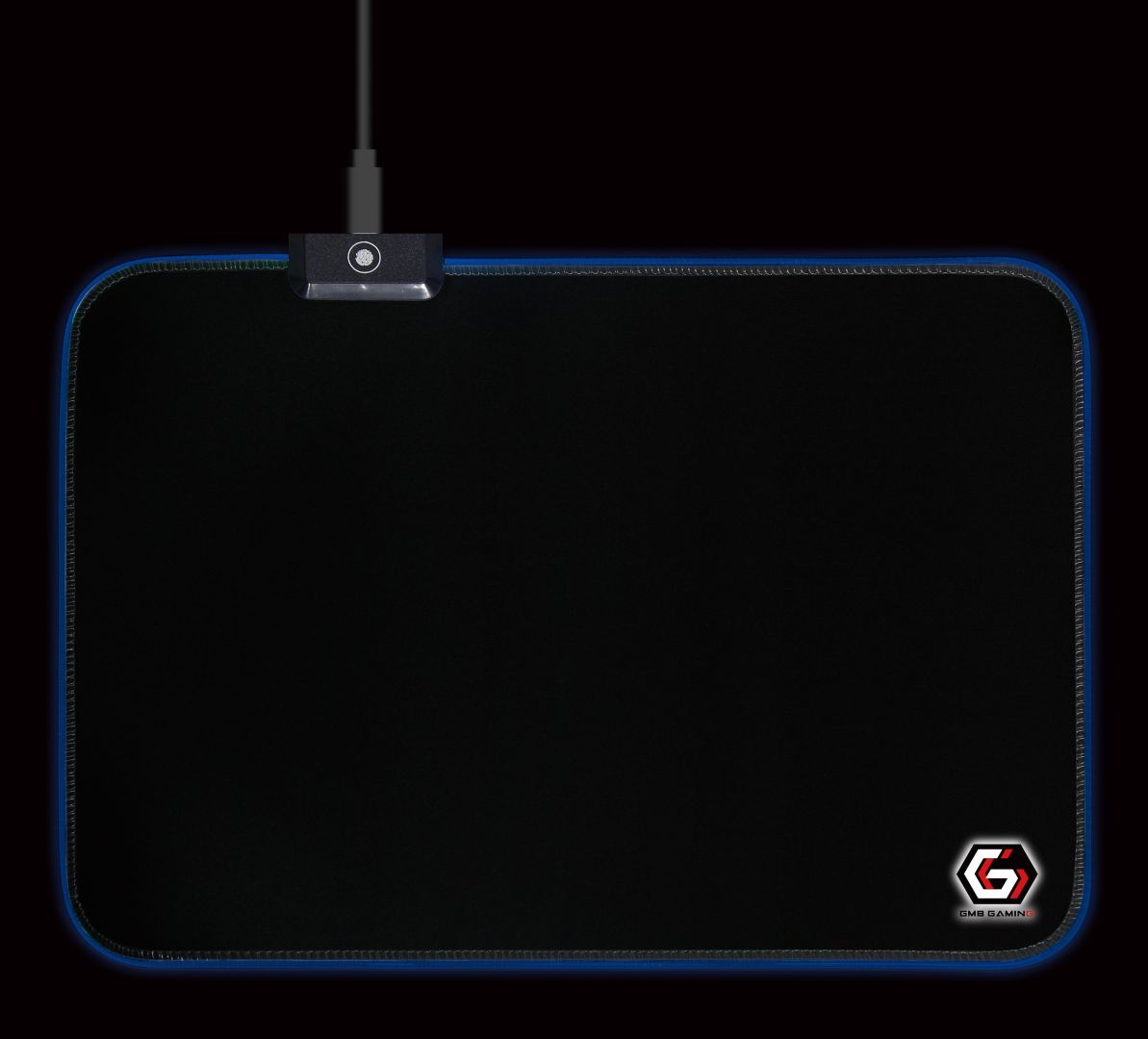 Gembird MP-GAMELED-M Gaming mouse pad with LED light effect M-size