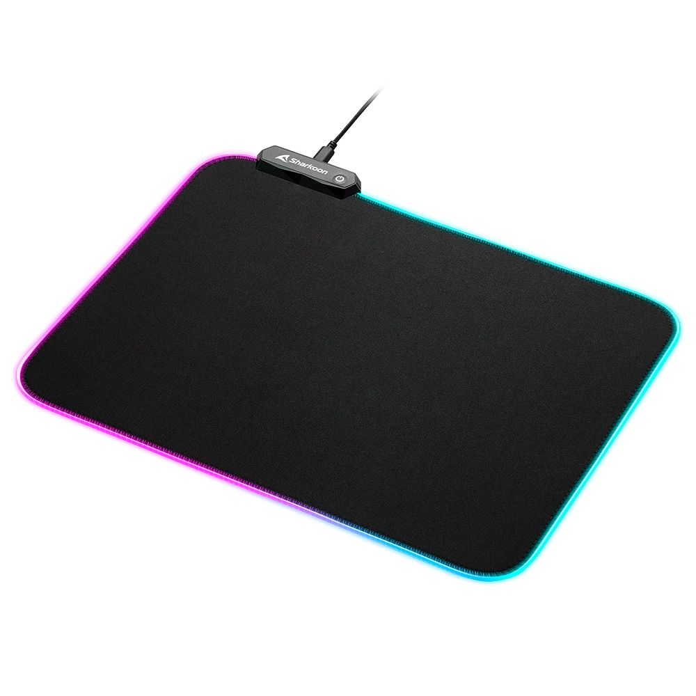 Sharkoon 1337 RGB V2 Gaming Mat 360 Black