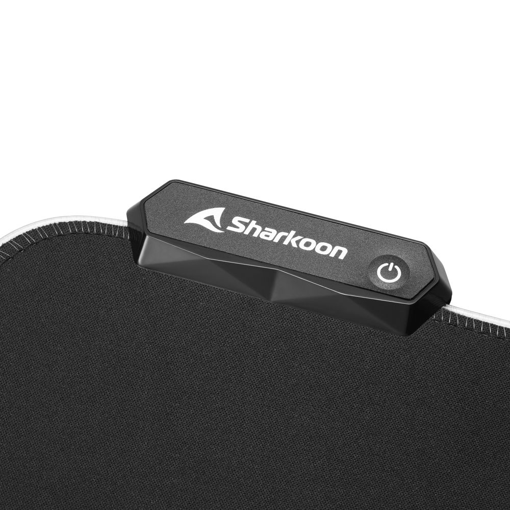 Sharkoon 1337 RGB V2 Gaming Mat 360 Black