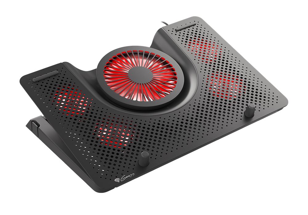 Natec Genesis Oxid 550 Laptop cooling pad Black