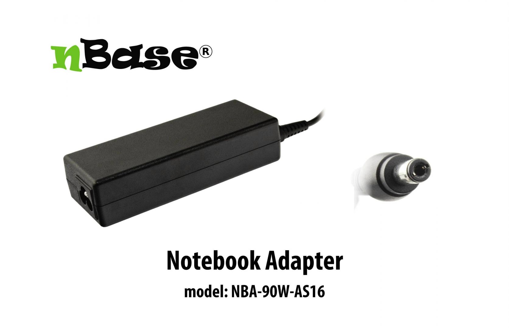 nBase NBA-90W-AS29 90W Asus notebook adapter