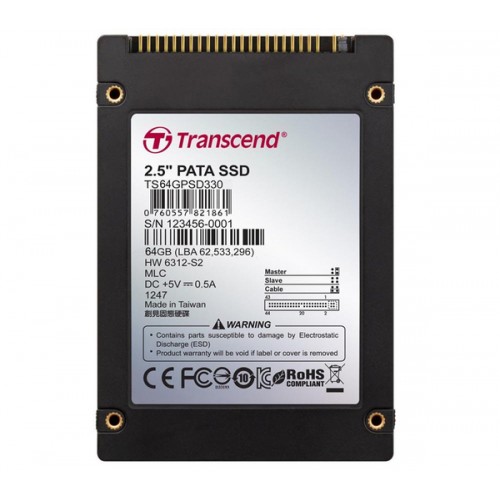 Transcend 64GB 2,5" PATA SD330 TS64GPSD330