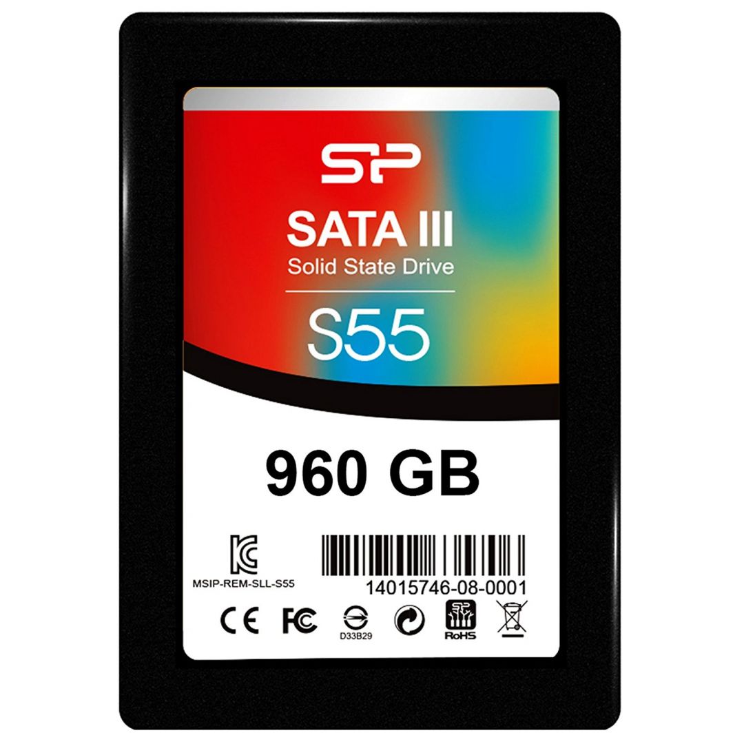 Silicon Power 960GB 2,5" SATA3 MLC Velox Slim S55 SP960GBSS3S55S25