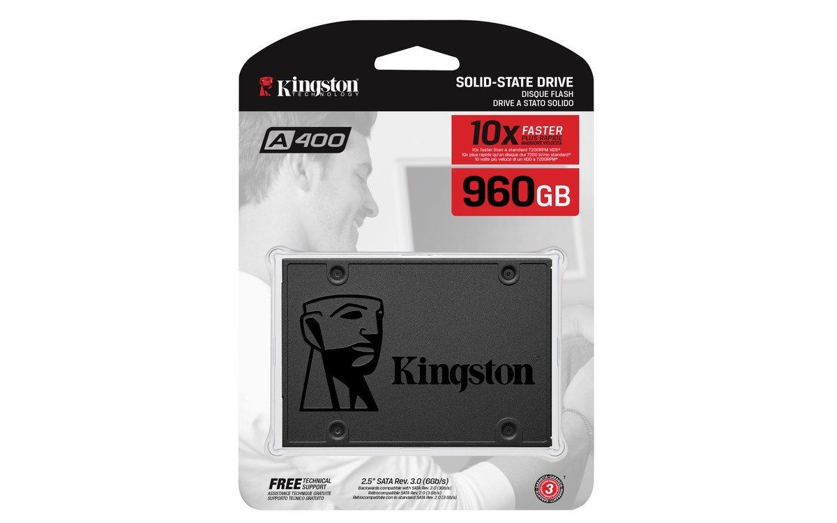 Kingston 960GB 2,5" SATA3 A400 SA400S37/960G