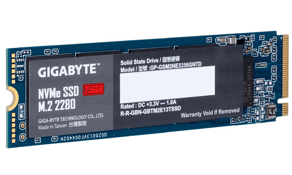 Gigabyte 256GB M.2 2280 NVMe GP-GSM2NE3256GNTD