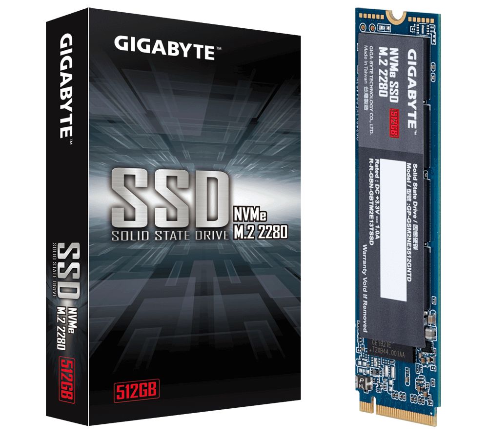 Gigabyte 512GB M.2 2280 NVMe GP-GSM2NE3512GNTD