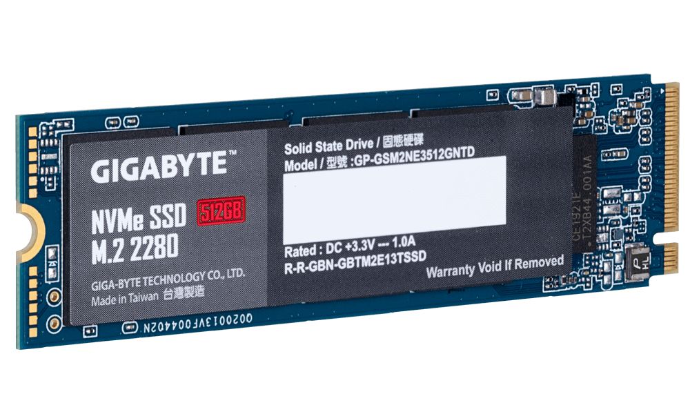 Gigabyte 512GB M.2 2280 NVMe GP-GSM2NE3512GNTD