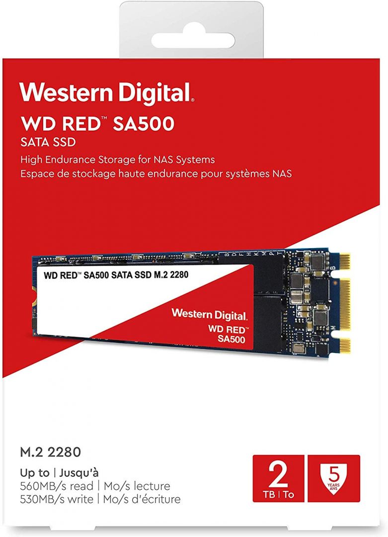 Western Digital 2TB M.2 2280 SA500 NAS Red