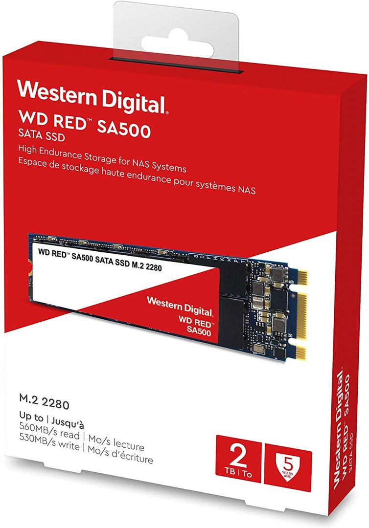 Western Digital 2TB M.2 2280 SA500 NAS Red