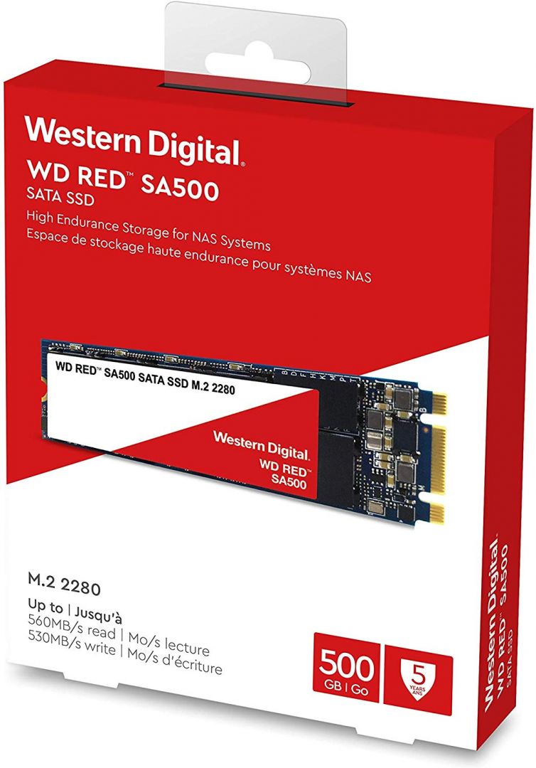 Western Digital 500GB M.2 2280 SA500 NAS Red