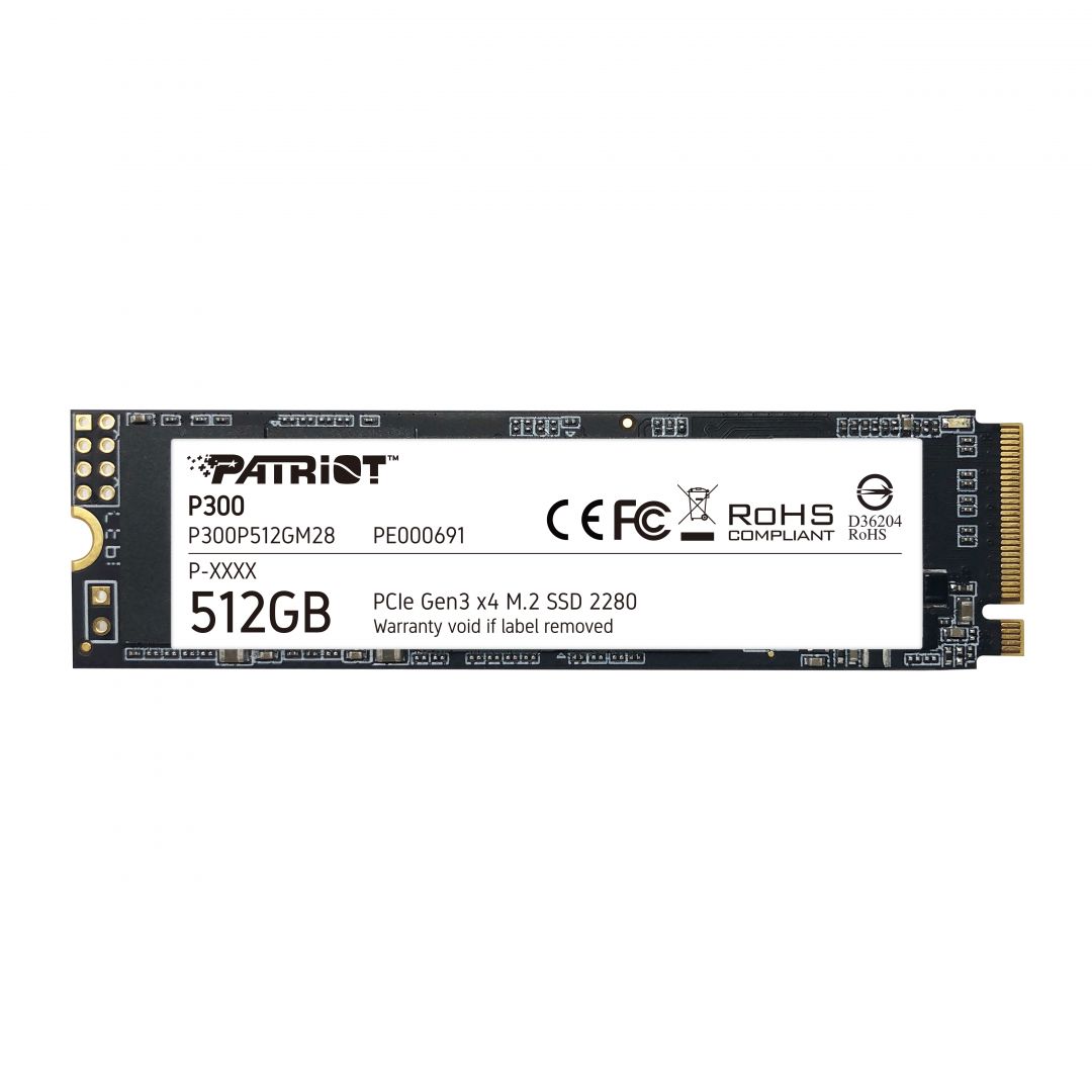 Patriot 512GB M.2 2280 NVMe P300 P300P512GM28