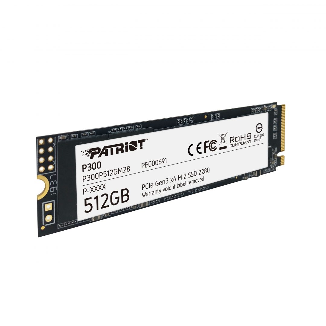 Patriot 512GB M.2 2280 NVMe P300 P300P512GM28