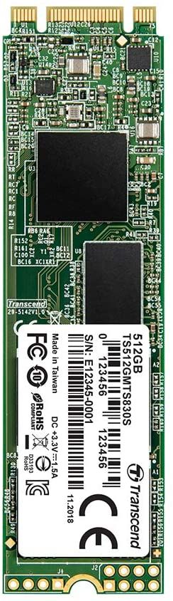 Transcend 512GB M.2 2280 830S TS512GMTS830S