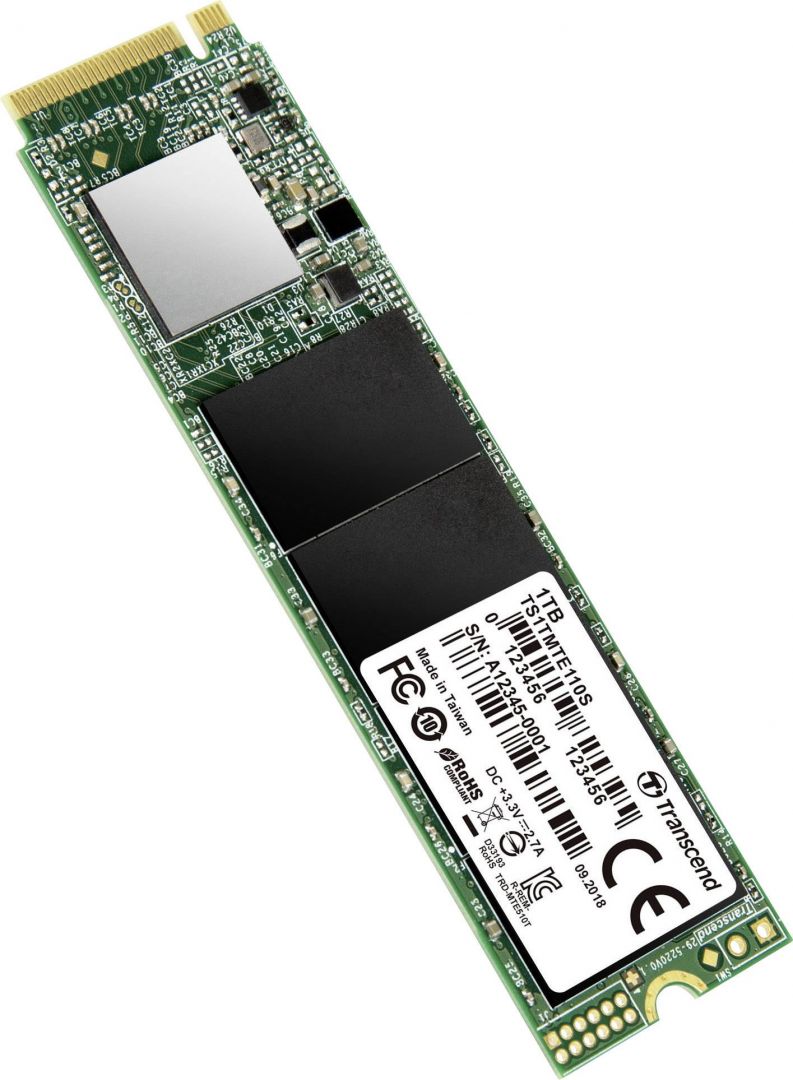 Transcend 1TB M.2 2280 NVMe TS1TMTE110S