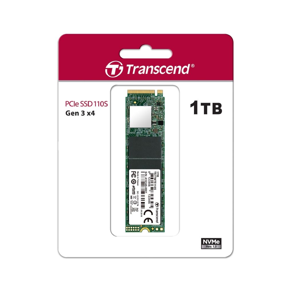 Transcend 1TB M.2 2280 NVMe TS1TMTE110S