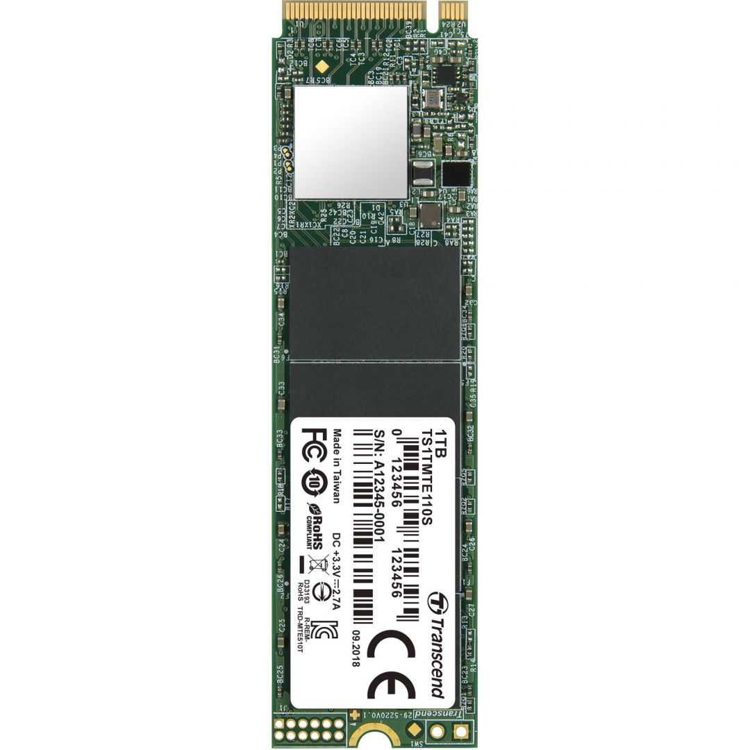 Transcend 1TB M.2 2280 NVMe TS1TMTE110S