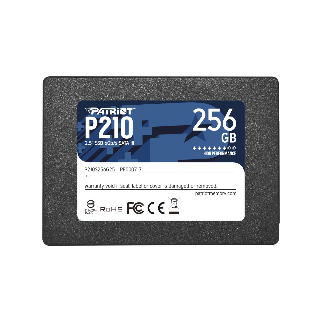 Patriot 256GB 2,5" SATA3 P210 Series